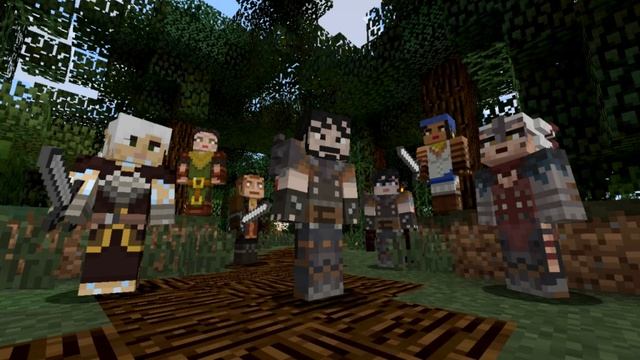 Minecraft Xbox - Dragon Age Skins In Skin Pack 6 смотреть онлайн