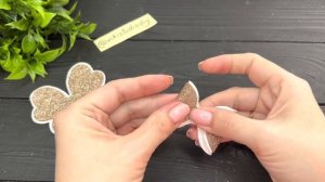 Бантик из фоамирана Своими руками Резиночки из фоамирана