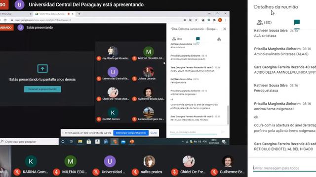 bioquimica II - correcao atividade de porfirinas (17.11.20) смотреть онлайн