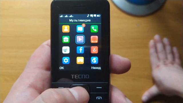 Распаковка и обзор Tecno T372 TripleSIM (радио, музыка, фильмы, фонарик) смотреть онлайн