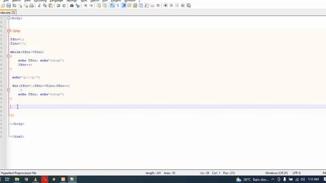 Loop statements in PHP | Vijay @ Tamilmoon смотреть онлайн