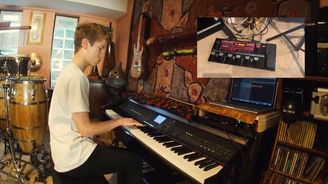 The Loop Song - Peter Bence (piano cover) смотреть онлайн