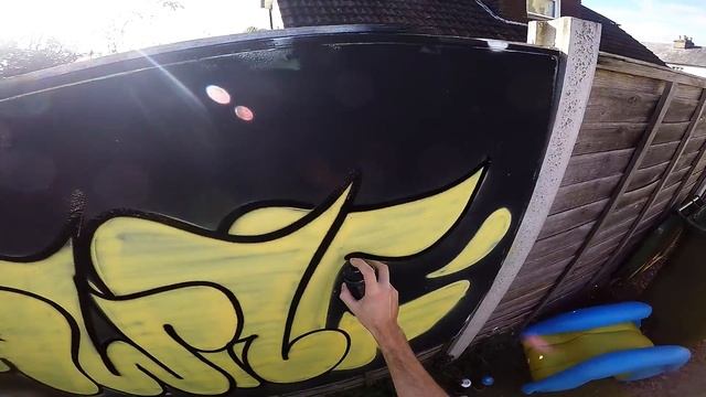 How to Make a Graffiti Wall | Graffiti Tutorial смотреть онлайн
