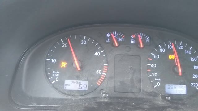 VW PASSAT B5 1,9TDI/1997. Расход дизеля по трассе. смотреть онлайн