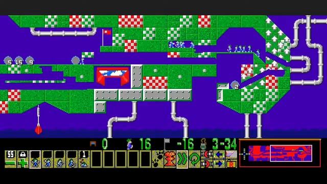 Lemmings custom - "FC Lems screwed by the refs" ( normal version and VAR edition ) ( Neolemmix ) смотреть онлайн