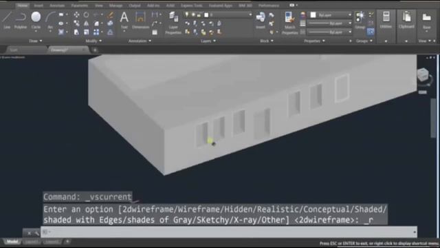Beginner Tutorial 2 (AutoCAD 2017) - Designing a Basic House смотреть онлайн