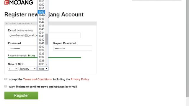 How To Register Mojang Account смотреть онлайн