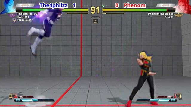 Street Fighter V: Phenom (Karin) VS The4philzz (Falke) смотреть онлайн