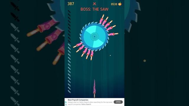 Knife Hit Saw Boss Tutorial смотреть онлайн