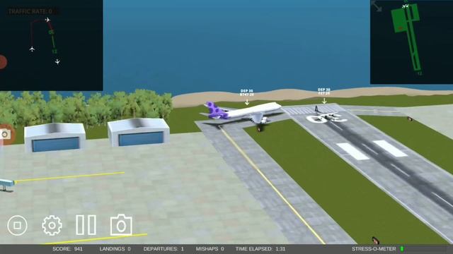 Airport Madness 3D побудь авиадиспетчером смотреть онлайн