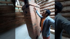 Красивая и эффективная печь Голландка