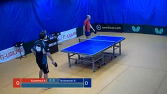 Настольный теннис. Лига Про. Турнир 17 мая 2018г. Муж. Рейтинг 1000-1150 смотреть онлайн