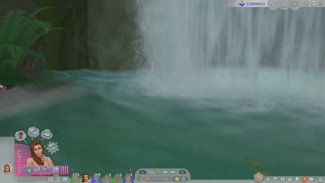 The Sims 4 have you found the waterfall on Sulani yet?well we did😂🙌🌸 смотреть онлайн