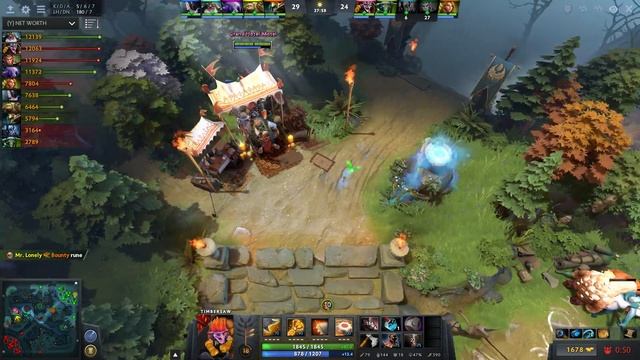 Dendi[Timbersaw] - Top MMR Gameplay DOTA 2 смотреть онлайн