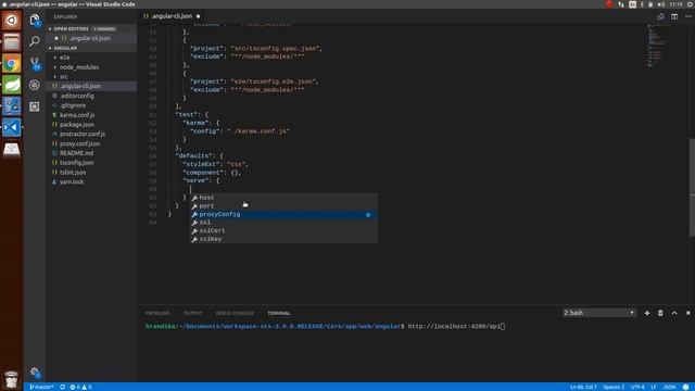 05.Angular CLI proxying to the Spring boot backed. смотреть онлайн