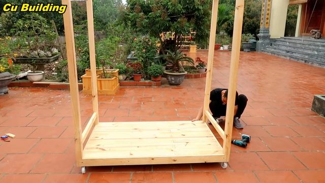 Extremely Interesting & Delicate Wood Processing Pallets Design Ideas // Covered Picnic Table Plan