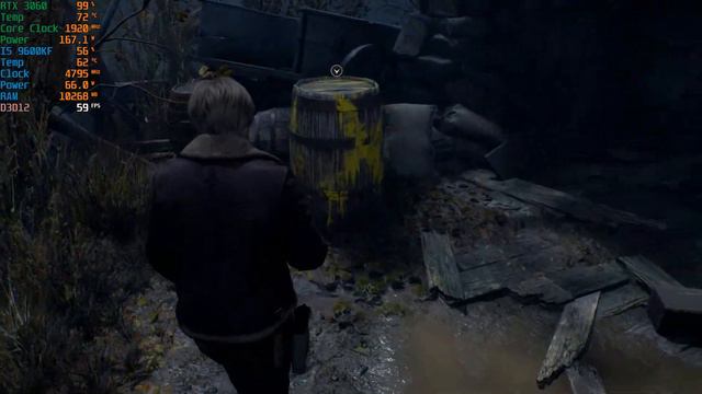 Resident Evil 4 DEMO Benchmark RTX 3060 I5 9600KF 16GB RAM RTX HIGH смотреть онлайн