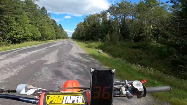 CR250 TOP SPEED TEST