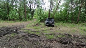 Mitsubishi pajero 4   офроад  тест резины Maxxis A/T 771 Bravo 275/65 R17.