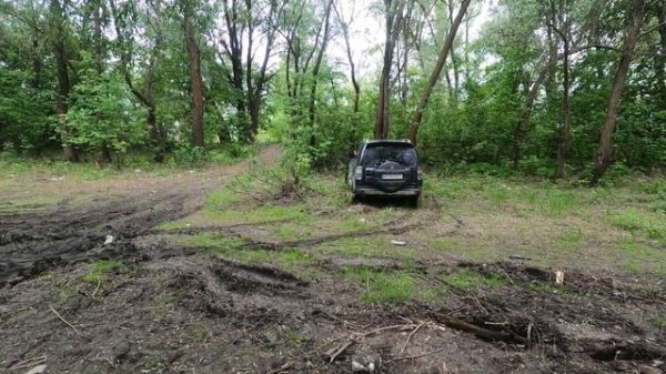 Mitsubishi pajero 4   офроад  тест резины Maxxis A/T 771 Bravo 275/65 R17.