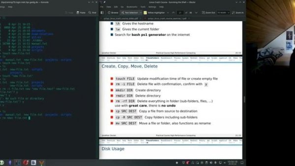 Crash Course for Linux