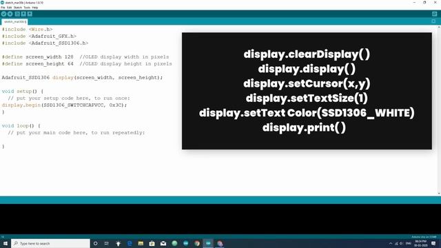 How to use OLED with Arduino to display text and images | Ut Go смотреть онлайн