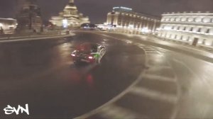 Дрифт Санкт Петербург около Исаакевского собора