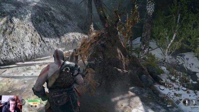 God of War PC. Тролль и гигантская черепаха. Прохождение. Часть 4 смотреть онлайн