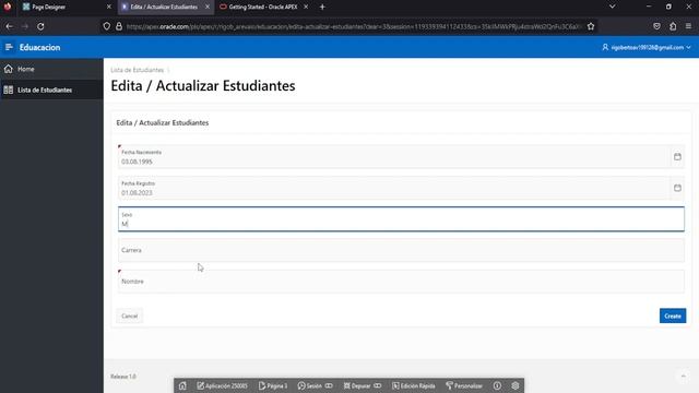 Creando una aplicación web con oracle APEX #oracleapex parte 1 смотреть онлайн