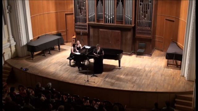 Modest Mussorgsky - "In the corner" - Yana Ivanilova, Karina Pogosbekova смотреть онлайн