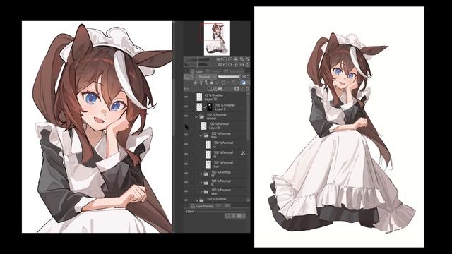 Art Style Attempt: TrNyteal (Twitter@ciloranko) (CSP/PSD file download) [日本語字幕付き] смотреть онлайн