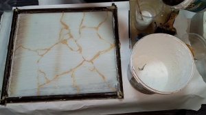 МРАМОР с ПРОЖИЛКАМИ. Из БЕЛОГО БЕТОНА /СВОИМИ РУКАМИ