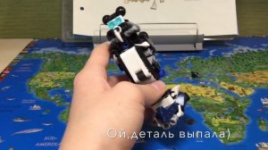 [How-to]Обзор На Мою Лего Бионикл Самоделку / Lego Bionicle MOC(RUS):Roleym,the Ice Rock / Custom