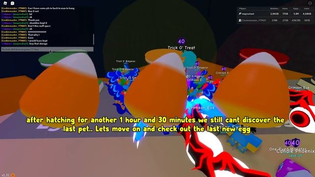 I'm Back! Claimed Slot 150 Reward Luna & Hatched Shiny Witches Pot In Bubble Gum Simulator Roblox! смотреть онлайн
