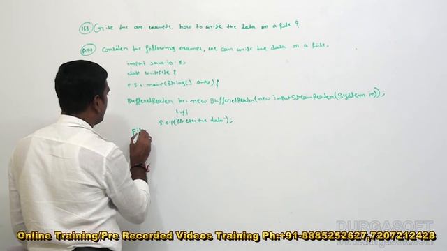 Java Interview Companion||Java ||Give the example,how to write the data on a file ? смотреть онлайн