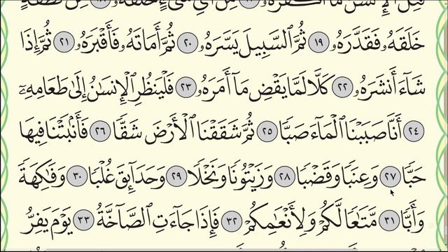 Коран. Сура "Абаса" № 80. Чтение. #коран #таджвид #АрабиЯ#хадж смотреть онлайн