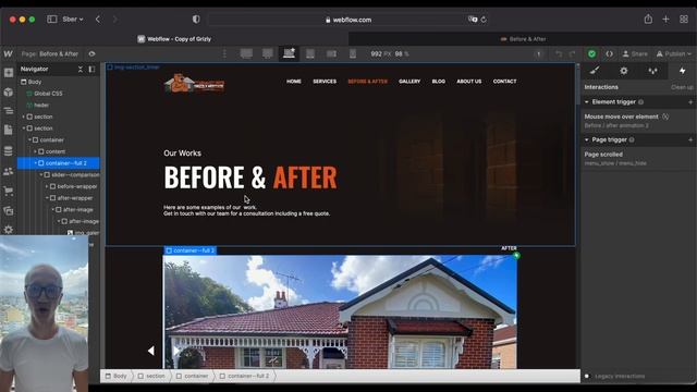 Grizzly — Website development, transfer from Figma to Webflow смотреть онлайн