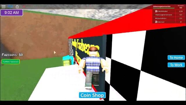 Roblox FNaF World-TYCOON смотреть онлайн