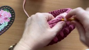 КОРЗИНА В ФОРМЕ СЕРДЦА С КРЫШКОЙ❤️ Шкатулка из трикотажной пряжи и фигурных донышек⭐️