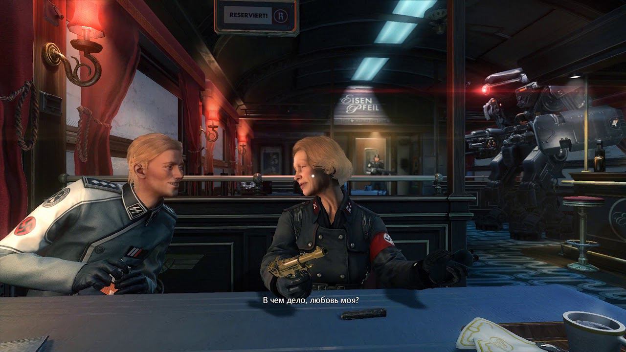 Wolfenstein The New Order | Train Test Scene