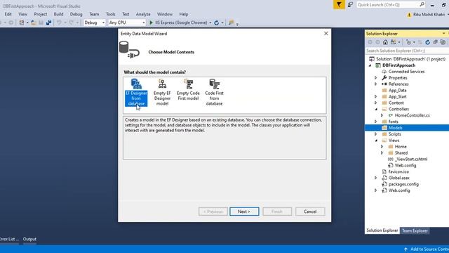 connect database asp.net mvc | database first approach in entity framework mvc смотреть онлайн