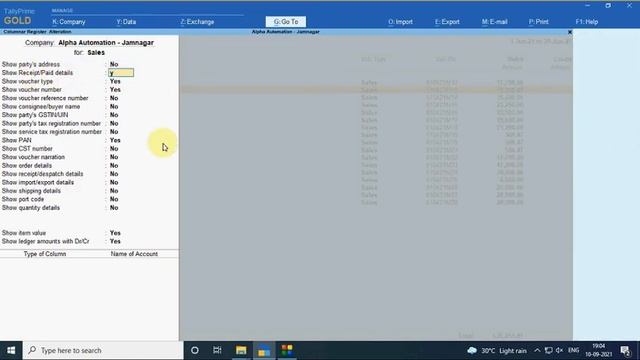 Tally AddOn: Show Receipt in Sales Register and Payment in Purchase Register in TallyPrime software смотреть онлайн