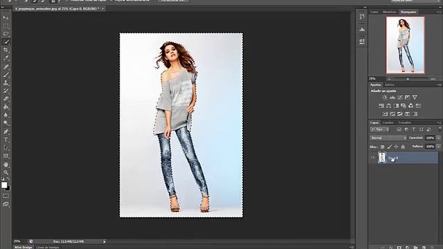 tutorial fotomontajes, recorte profesional y cambiar fondo en photoshop cs6 смотреть онлайн