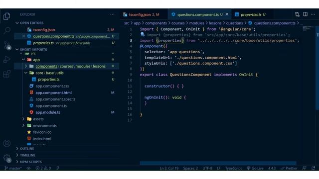 Tip angular : Importaciones personalizadas "Short imports" смотреть онлайн