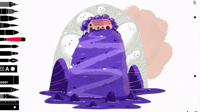 Tayasui Sketches - Brush Hovering смотреть онлайн