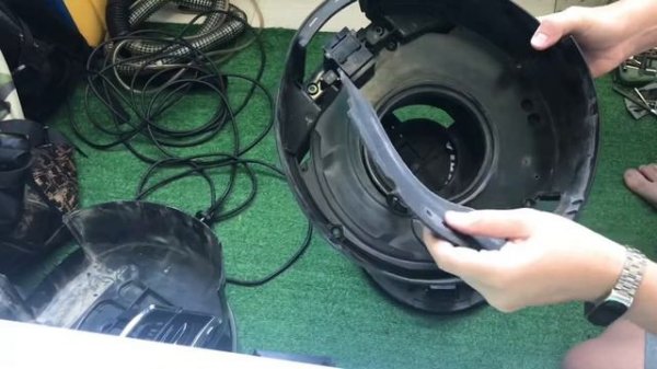 Разборка пылесоса hyla Gst