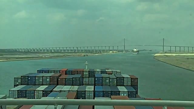 Timelapse- Suez canal, Egypt смотреть онлайн