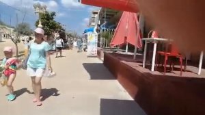 Анапа. Витязево. Дорога до моря из отеля Посейдон