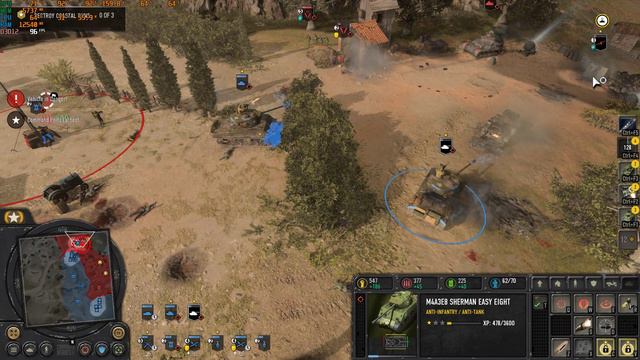 Company of Heroes 3 - Sherman Easy Eight смотреть онлайн