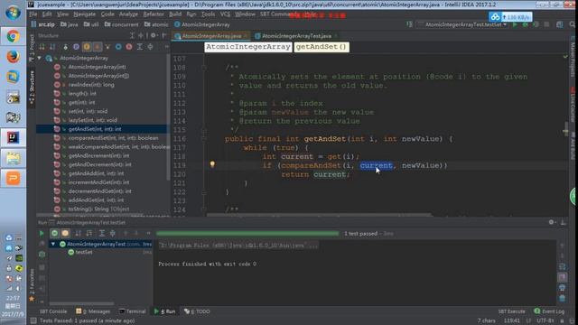 09讲 AtomicIntegerArray,AtomicLongArray,AtomicReferenceArray讲解 смотреть онлайн